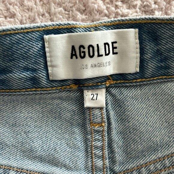NEW AGOLDE Parker Denim Jean Shorts Size 27 - Picture 4 of 5